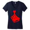 joystick game Women's V-Neck T-Shirt