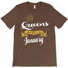 queens are born in january T-Shirt