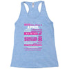 quens are born in april Racerback Tank