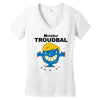 monsieur troudbal Women's V-Neck T-Shirt