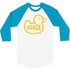 duck quack 3/4 Sleeve Shirt