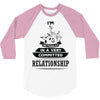 I Am Music Actually In A Very Commited Relationship 3/4 Sleeve Shirt