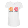 your wife my wife donuts Maternity Scoop Neck T-shirt