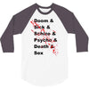 the heads 3/4 Sleeve Shirt