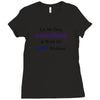 drop everything Ladies Fitted T-Shirt