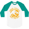 check yo'self before you rex yo'self 3/4 Sleeve Shirt