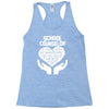 school counselor Racerback Tank