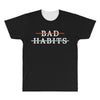 Bad Habits All Over Men's T-shirt