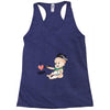 Cute Baby Painter's Dad Love Racerback Tank