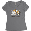 crazy cat lady Women's Triblend Scoop T-shirt