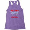yes i am a firefighter Racerback Tank