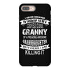 Super Cool Granny Of A Freaking Awesome Granddaughter iPhone 8 Plus