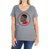wanted players Ladies Curvy T-Shirt