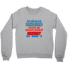 push me around granny Crewneck Sweatshirt