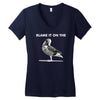 bird Women's V-Neck T-Shirt