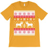 reindeer christmas ugly sweater T-Shirt
