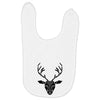 poly deer black Baby Bibs