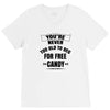 for free candy V-Neck Tee
