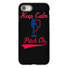 keep calm and pitch on iPhone 8 Case