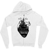 eiffel heart Zipper Hoodie