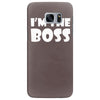 i'm the boss mens Samsung Galaxy S7 Edge