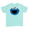 Cookie Monster Face Youth Tee