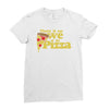 there is no we in pizza Ladies Fitted T-Shirt