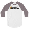 i like big buns bunny love 3/4 Sleeve Shirt