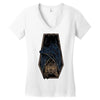 bat music Women's V-Neck T-Shirt