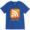 rss feed me V-Neck Tee