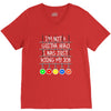 im not a guitar hero i was just doing my job V-Neck Tee
