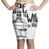 ride the wave california Pencil Skirts