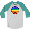 smiling 3/4 Sleeve Shirt