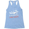 all you need is flight ticket Racerback Tank