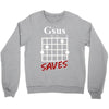 gsus saves chord Crewneck Sweatshirt