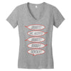 janet! dr. scott! janet! brad! rocky! Women's V-Neck T-Shirt