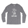 gingerbread man eat me Long Sleeve Shirts