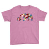 mama bear baby bear floral Youth Tee