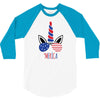 4th of July 3/4 Sleeve Shirt