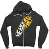running we kick asphalt Zipper Hoodie