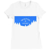 Winter (a216) Ladies Fitted T-Shirt