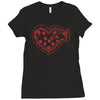 pizza my heart Ladies Fitted T-Shirt