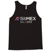 100x or gtfo bitmex edition white logo Tank Top