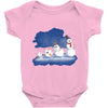 primordial snow Baby Onesie