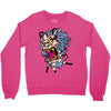 space monkey Crewneck Sweatshirt