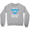 why do i swim why do you breath Crewneck Sweatshirt