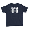 new beast dumbbell muscle Youth Tee