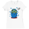 give me a hug! Ladies Fitted T-Shirt