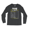 June Girl Facts Cancer Long Sleeve Shirts