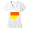 candy (2) Women's V-Neck T-Shirt